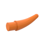 Animal Body Part, Barb / Claw / Tooth / Talon / Horn, Small #53451  - 106-Orange