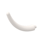 Animal Body Part / Plant, Tail / Claw / Horn / Branch / Tentacle, End Section #40379  - 1-White