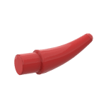 Animal Body Part, Barb / Claw / Tooth / Talon / Horn, Small #53451  - 21-Red