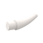 Animal Body Part, Barb / Claw / Tooth / Talon / Horn, Small #53451  - 1-White