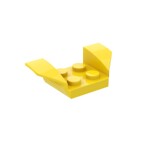 Mudguard 2 x 4 with 2 x 2 Studs and Flared Wings #41854 - 24-Yellow