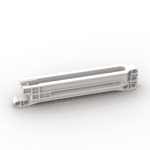 Technic Gear Rack 1 x 14 x 2 Housing #18940 - 1-White