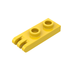 Hinge Plate 1 x 2 with 3 Fingers 1/2 #4275 - 24-Yellow