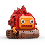 MOC-89482 Howl's Moving Castle Calcifer