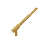Weapon Spear Gun With Rounded Trigger And Thin Spear Base #30088 - 297-Pearl Gold