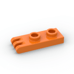 Hinge Plate 1 x 2 with 3 Fingers 1/2 #4275 - 106-Orange