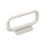 Bar 1 x 4 x 2 #6187  - 1-White