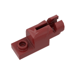 Launcher, Plate Special 1 x 2 with Mini Blaster #15403  - 154-Dark Red