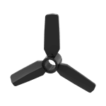 Propeller 3 Blade 5 Diameter #92842 - 26-Black