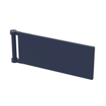 Flag 7 x 3 with Rod #30292 - 140-Dark Blue