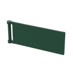 Flag 7 x 3 with Rod #30292 - 141-Dark Green