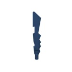 Weapon Sword with Jagged Edges #11439 - 140-Dark Blue