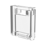 Box 2 x 2 x 2 Door with Slot #4346 - 40-Trans-Clear