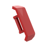 Spoiler 2 x 4 with Handle #98834 - 21-Red