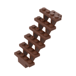 Stairs 7 x 4 x 6 Straight Open #30134 - 192-Reddish Brown