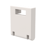 Box 2 x 2 x 2 Door with Slot #4346 - 1-White