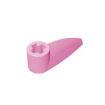 Technic Tooth 1 x 3 with Axle Hole - Rounded Underside #41669  - 222-Bright Pink