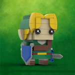MOC-62351 Brickheadz Build Link from The Legend of Zelda: Ocarina of Time