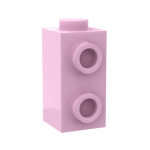 Brick Special 1 x 1 x 1 2/3 with Studs on Side #32952  - 222-Bright Pink