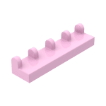 Hinge Tile 1 x 4 #4625  - 222-Bright Pink