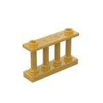 Fence Spindled 1 x 4 x 2 2 Top Studs #30055 - 297-Pearl Gold