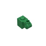 Brick Special 1 x 1 with Scroll with Open Stud #20310 - 28-Green