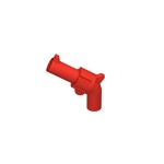 Weapon Gun / Pistol / Revolver Large Barrel Old Style #30132 - 21-Red