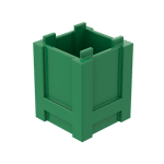 Container Box 2 x 2 x 2 - Top Opening #61780 - 28-Green