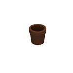 Bucket 1 x 1 x 1 #95343 - 192-Reddish Brown