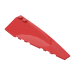 Wedge Curved 10 x 3 Right #50956 - 21-Red