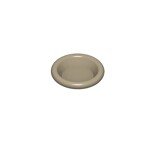 Equipment Dish / Plate / Bowl 3 x 3 #6256 - 138-Dark Tan