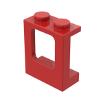 Window 1 x 2 x 2 Plane #2377 - 21-Red