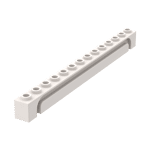 Brick Special 1 x 14 Grooved #4217 - 1-White