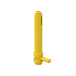 Cylinder 1 x 5 1/2 with Handle (Friction Cylinder) #87617 - 24-Yellow