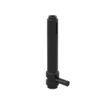 Cylinder 1 x 5 1/2 with Handle (Friction Cylinder) #87617 - 26-Black