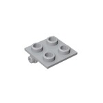 Hinge Brick 2 x 2 Top Plate Thin #6134  - 194-Light Bluish Gray