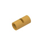Pin Connector Round 2L With Slot (Pin Joiner Round) #62462 - 297-Pearl Gold