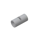 Pin Connector Round 2L With Slot (Pin Joiner Round) #62462 - 194-Light Bluish Gray