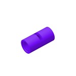 Pin Connector Round 2L With Slot (Pin Joiner Round) #62462 - 268-Dark Purple