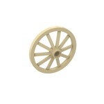 Wheel Wagon Huge (43mm D.) #33211 - 5-Tan