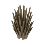 Plant, Bush 2 x 2 x 4 #6064 - 138-Dark Tan