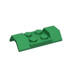 Wheel Arch, Mudguard 2 x 4 Smooth #3787 - 28-Green