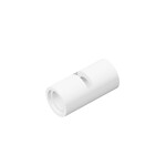 Pin Connector Round 2L With Slot (Pin Joiner Round) #62462 - 1-White