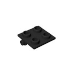 Hinge Brick 2 x 2 Top Plate Thin #6134  - 26-Black