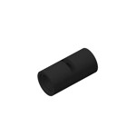 Pin Connector Round 2L With Slot (Pin Joiner Round) #62462 - 26-Black