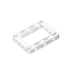 Liftarm, Modified Frame Thick 5 x 7 Open Center #64179 - 1-White