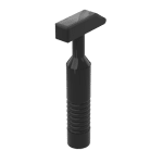 Tool Hammer Cross Pein 6-Rib Handle #55295 - 26-Black