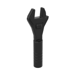 Tool Wrench / Spanner Adjustable #604614 - 26-Black