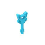 Equipment Key Ornamented with Stud #19118 - 321-Dark Azure