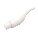 Animal Body Part, Horn (Cattle) / Tentacle / Vine / Branch / Tongue - Long #13564 - 1-White